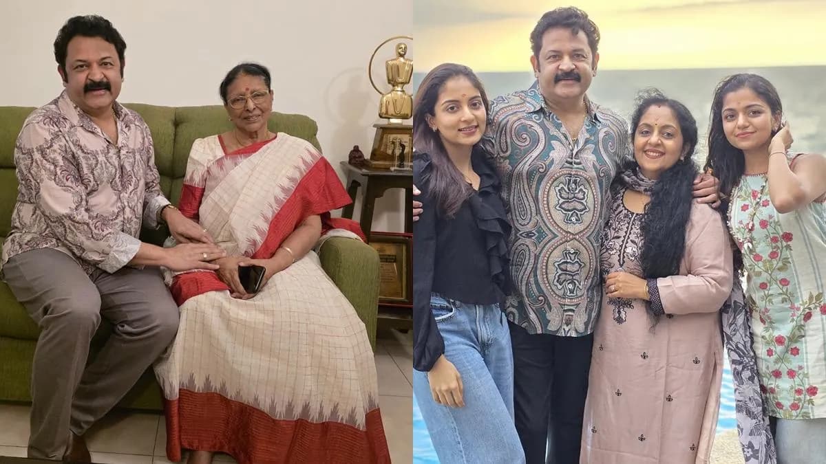 Krishnakumar on Mother, Sindhu and Sharada